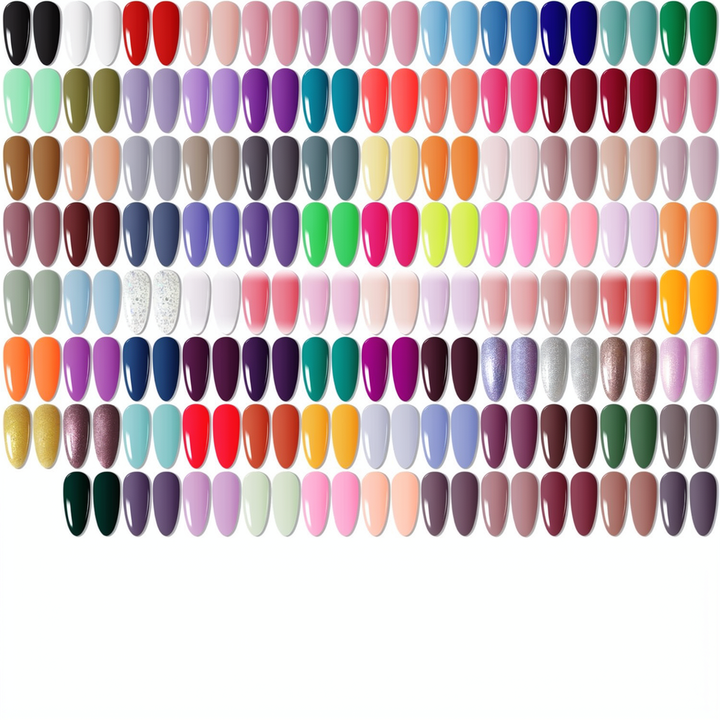 Gel Nail Polish Kit - 99pcs Soak Off UV/LED Set