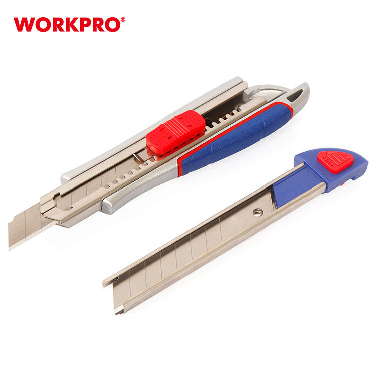Auto Reload Utility Knife with 10 Preloaded SK5 Blades