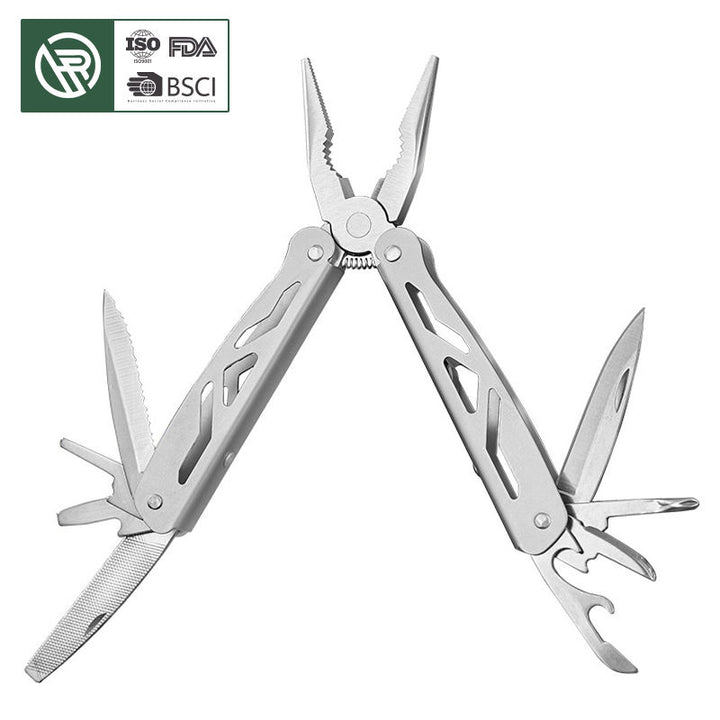 12-in-1 Mini Multitool Pliers Pocket Knife Bottle Opener