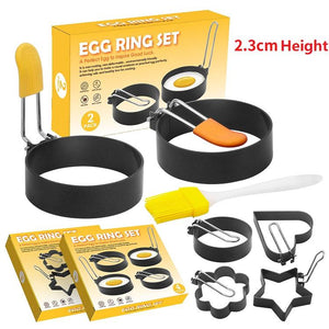Silicone Egg Rings Set 3