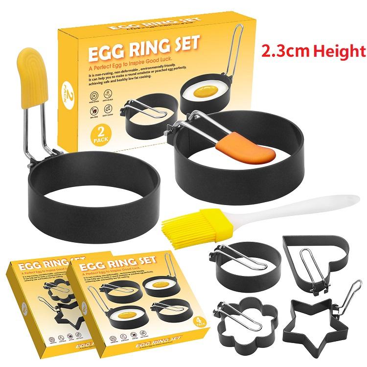 Silicone Egg Rings Set 3