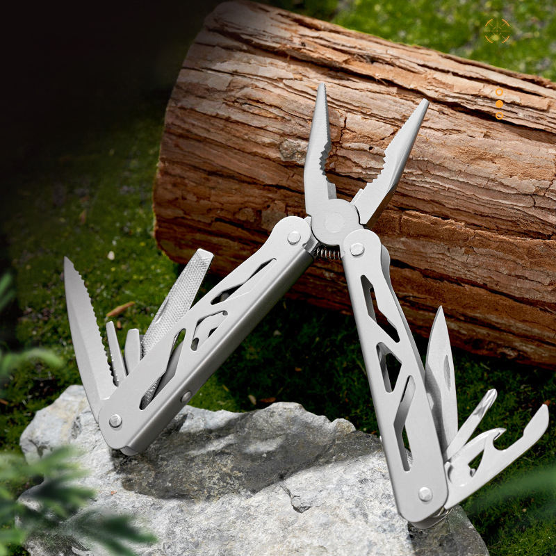 12-in-1 Mini Multitool Pliers Pocket Knife Bottle Opener